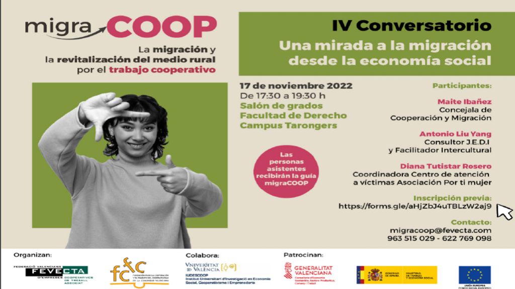 IV CONVERSATORIO MIGRACOOP 2022